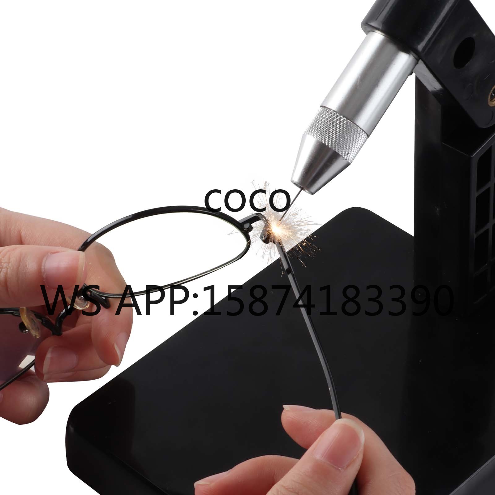 Argon Spot Welder Jewelry Welding Machine - Mini Saldatrice Portatile a Impulsi ad