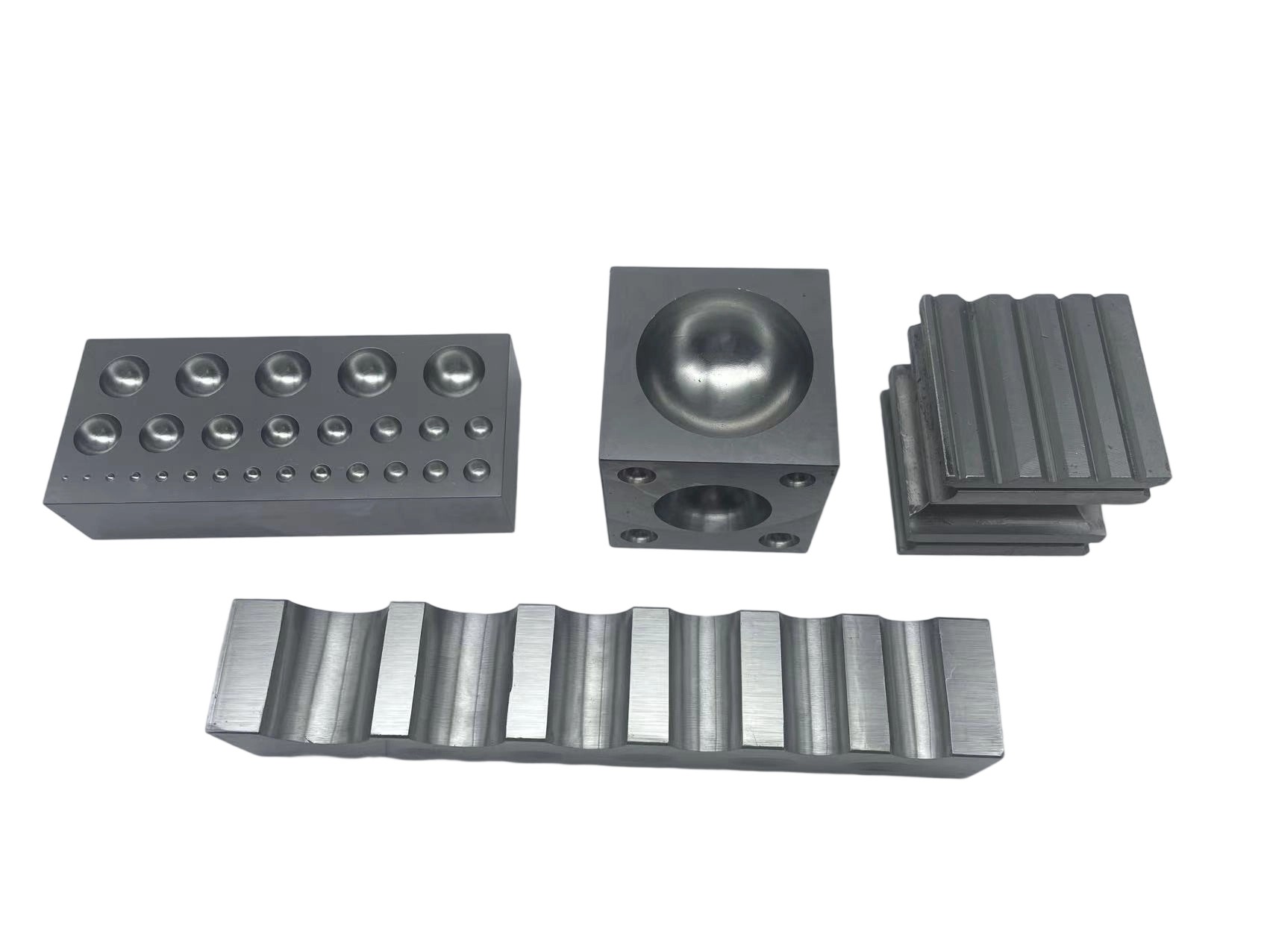 Dapping Block And Punch Set Jewelry Doming - Set di 40 Blocchi e Punzoni
