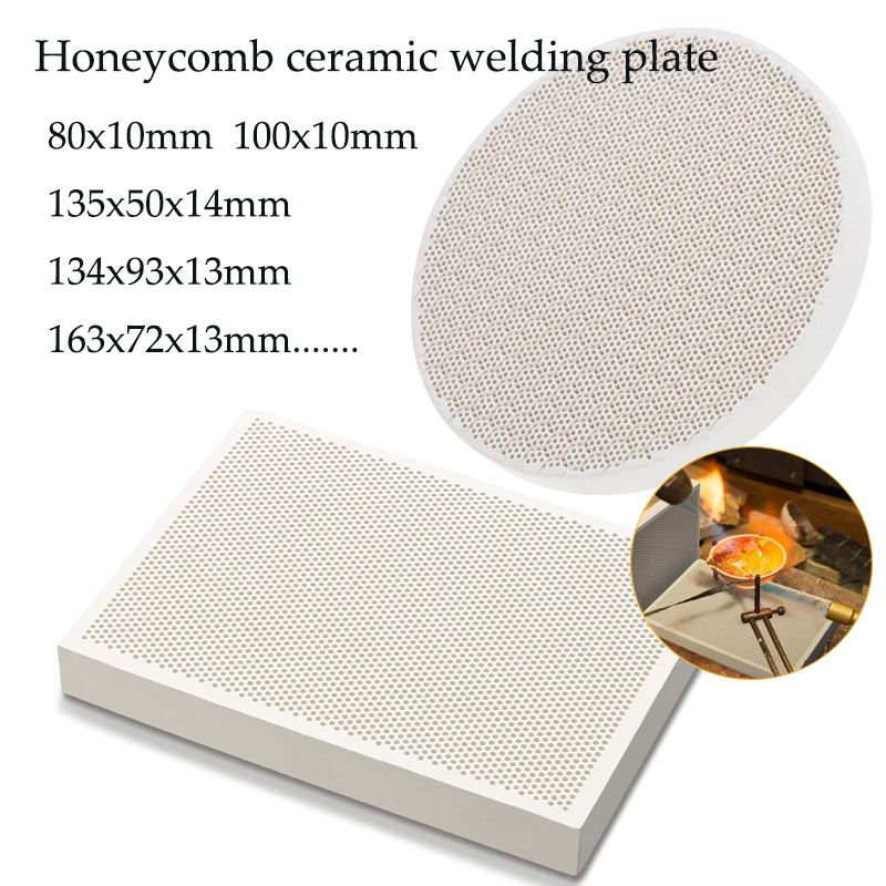 Jewelry Soldering Board Ceramic Honeycomb - Scheda per saldatura a nido d'ape