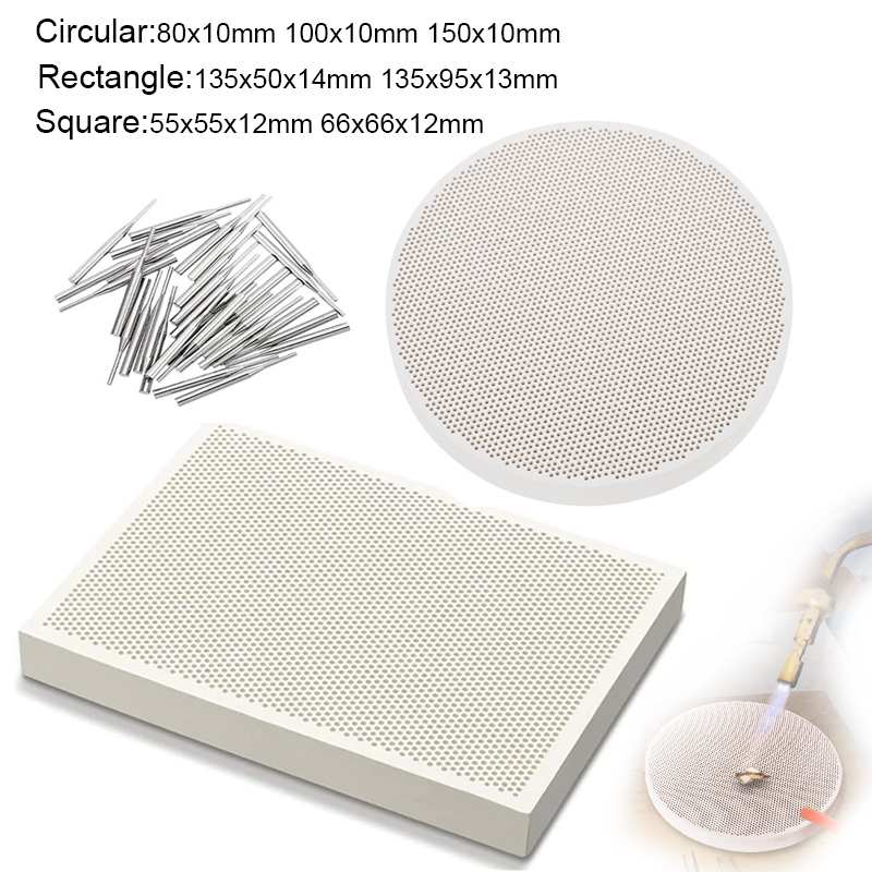 Jewelry Soldering Board Ceramic Honeycomb - 135x95x13mm pannello di saldatura a nido