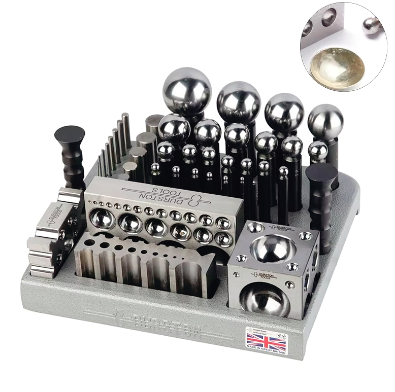 Set Professionale di Utensili  - Dapping Block And Punch Set Jewelry Doming recensione e prezzo