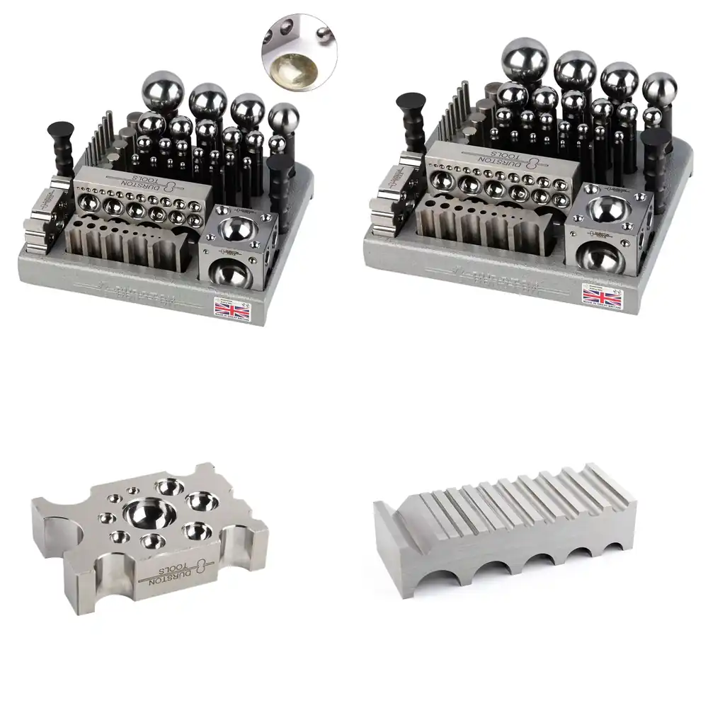 Set Professionale di Utensili  - Dapping Block And Punch Set Jewelry Doming recensione e prezzo