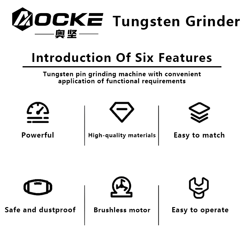 AOCKE AX2Pro Rettificatrice el - Tungsten Electrode Needle Sharpener Tool recensione e prezzo