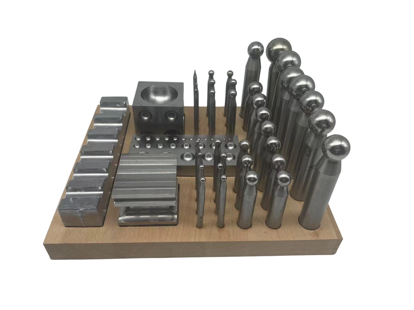 Set di 40 Blocchi e Punzoni pe - Dapping Block And Punch Set Jewelry Doming recensione e prezzo