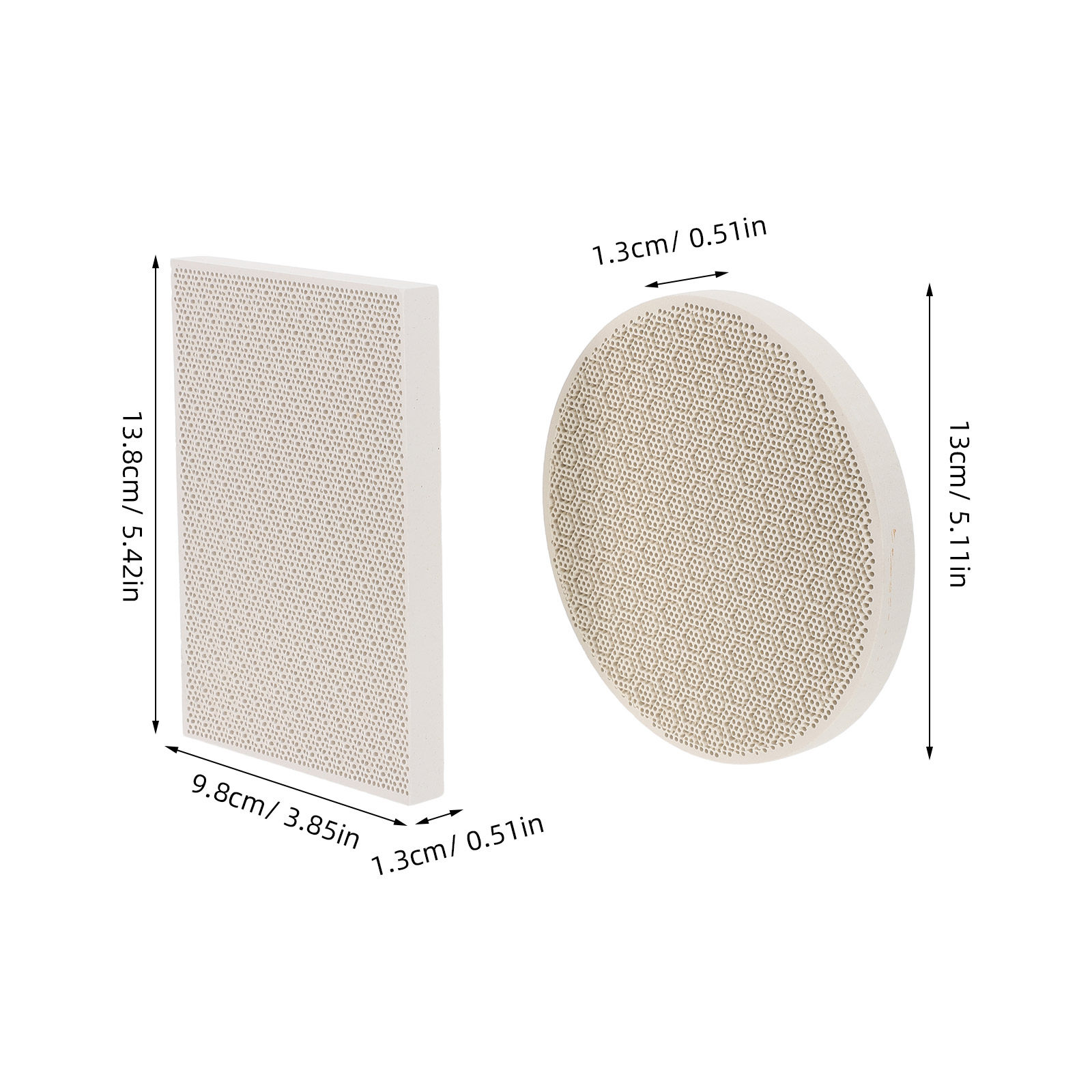 2 pezzi di piastre in ceramica - Jewelry Soldering Board Ceramic Honeycomb recensione e prezzo