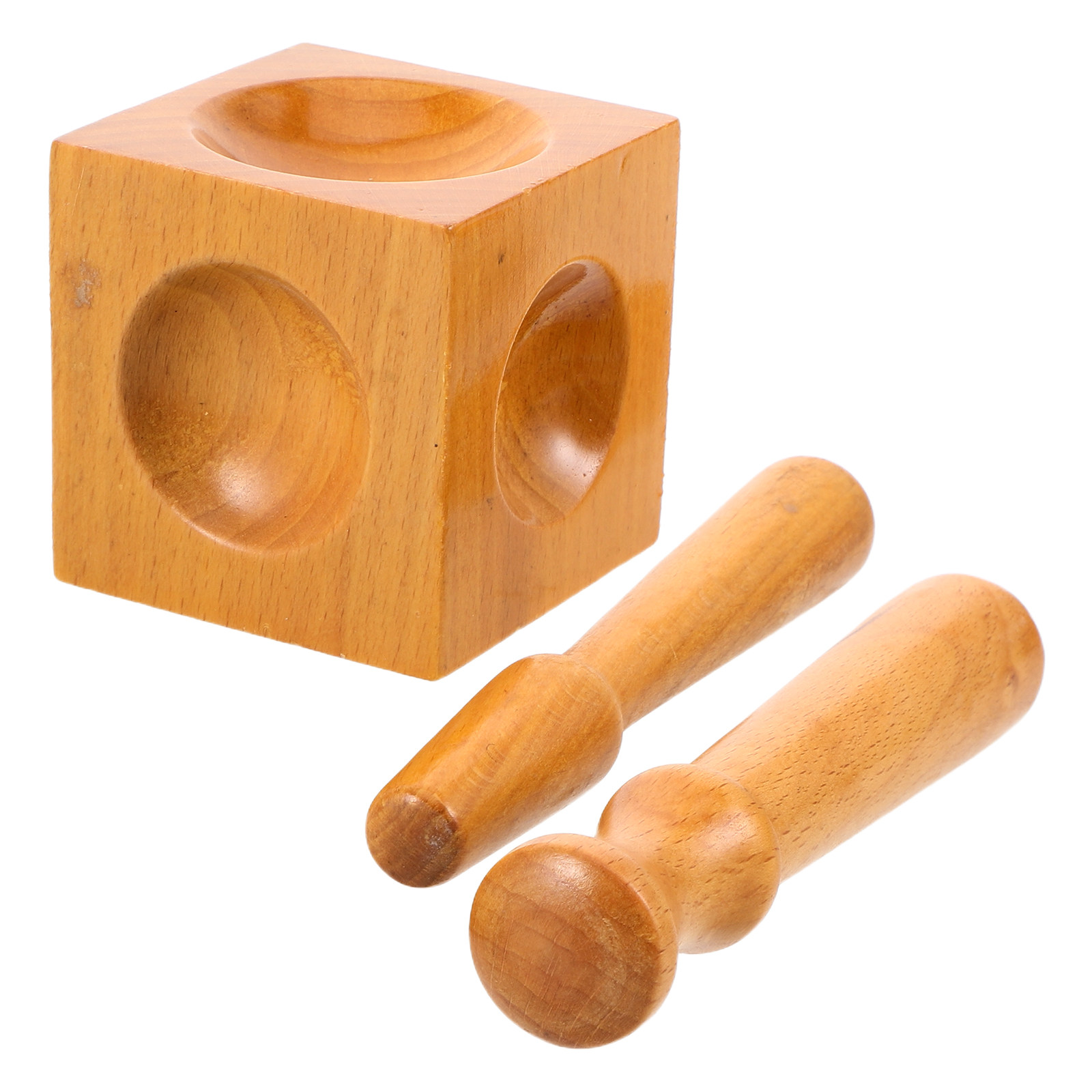 1 set di blocchi in legno per  - Dapping Block And Punch Set Jewelry Doming recensione e prezzo