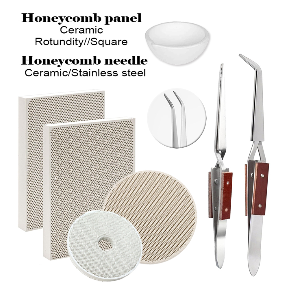 Set di cuscinetti per saldatur - Jewelry Soldering Board Ceramic Honeycomb recensione e prezzo