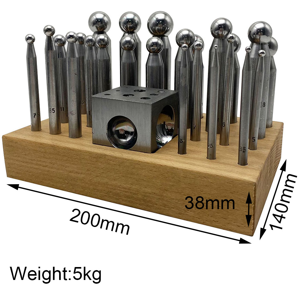 25 pezzi di alta qualità in ac - Dapping Block And Punch Set Jewelry Doming recensione e prezzo
