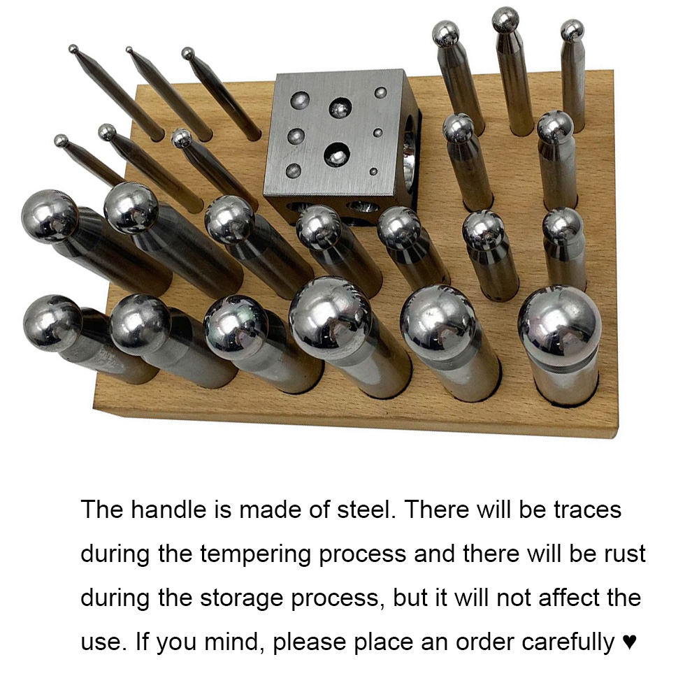 25 pezzi di alta qualità in ac - Dapping Block And Punch Set Jewelry Doming recensione e prezzo