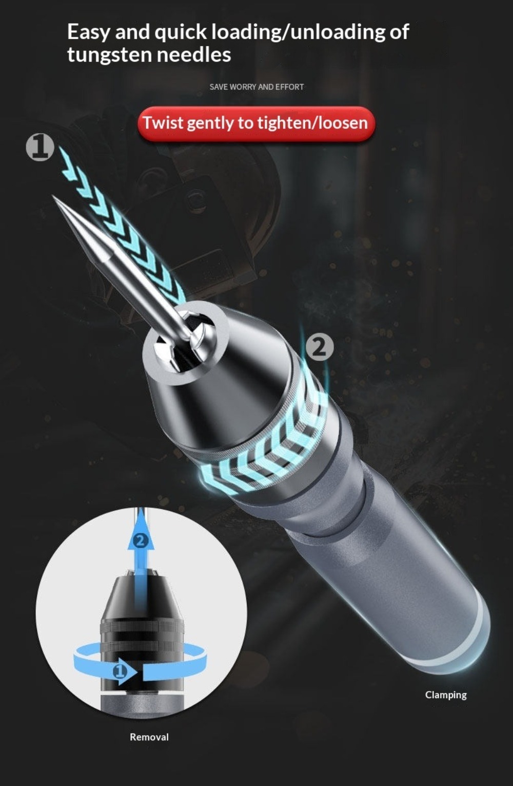 Supporto portatile per affilat - Tungsten Electrode Needle Sharpener Tool recensione e prezzo