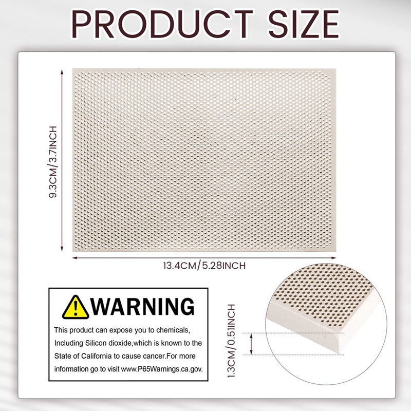 2 pezzi in ceramica a nido d'a - Jewelry Soldering Board Ceramic Honeycomb recensione e prezzo