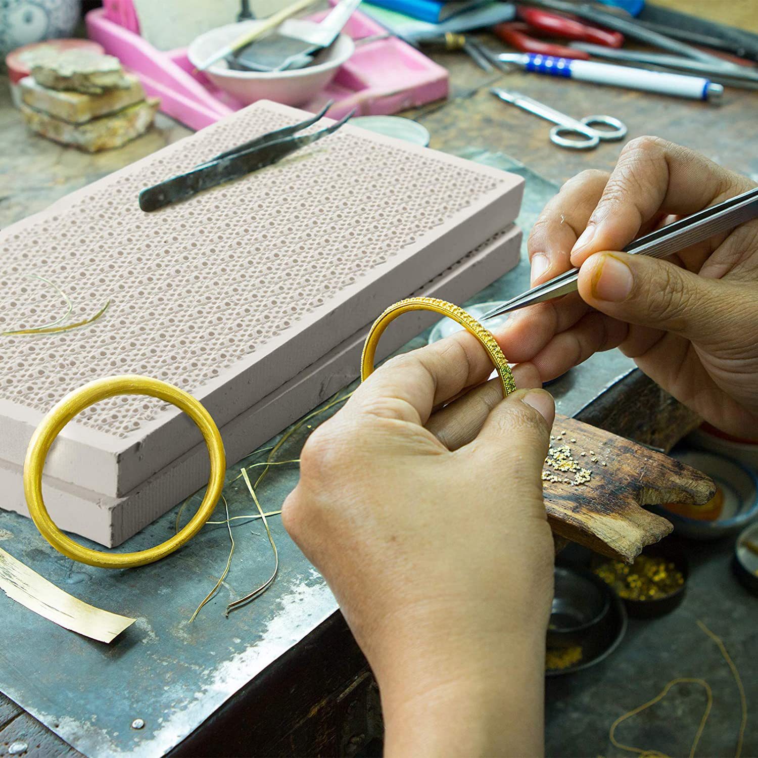 Tavola per saldatura a nido d' - Jewelry Soldering Board Ceramic Honeycomb recensione e prezzo