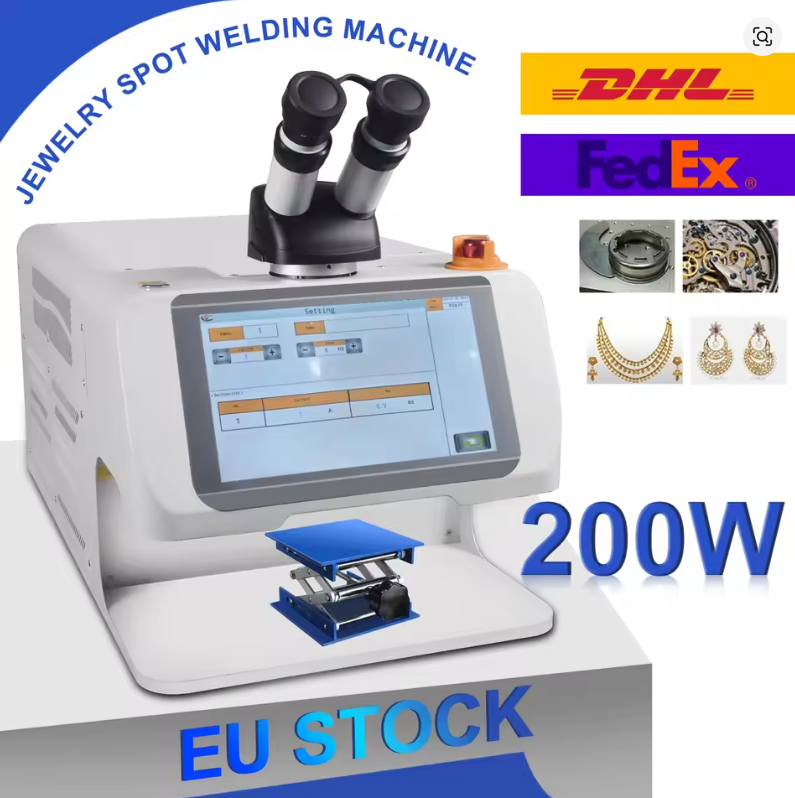 Mini Saldatrice Laser a Fibra  - Handheld Laser Spot Welder Jewelry Gold recensione e prezzo