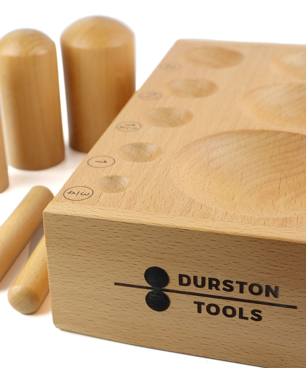 Set di punzoni in legno Dursto - Dapping Block And Punch Set Jewelry Doming recensione e prezzo