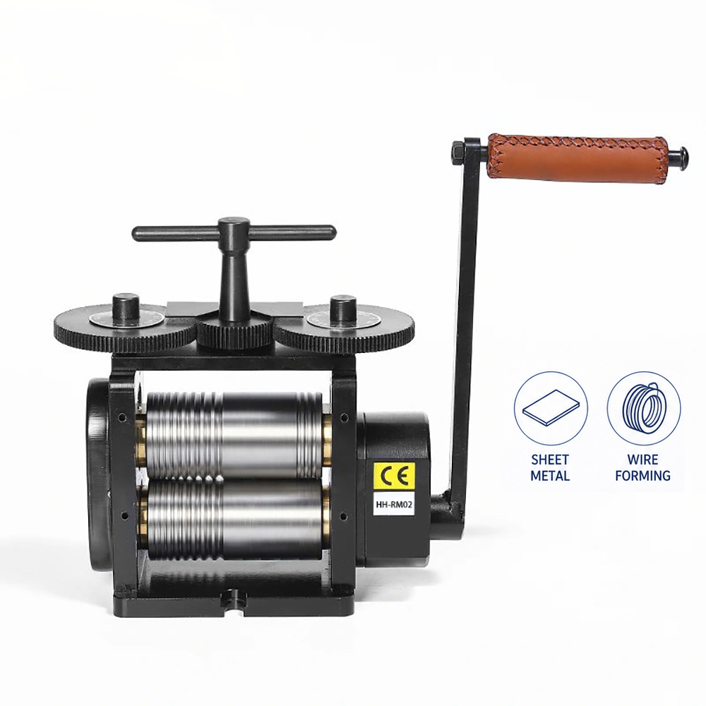 Macchina per la lavorazione di - Jewelry Rolling Mill Manual Wire Flat Roller recensione e prezzo