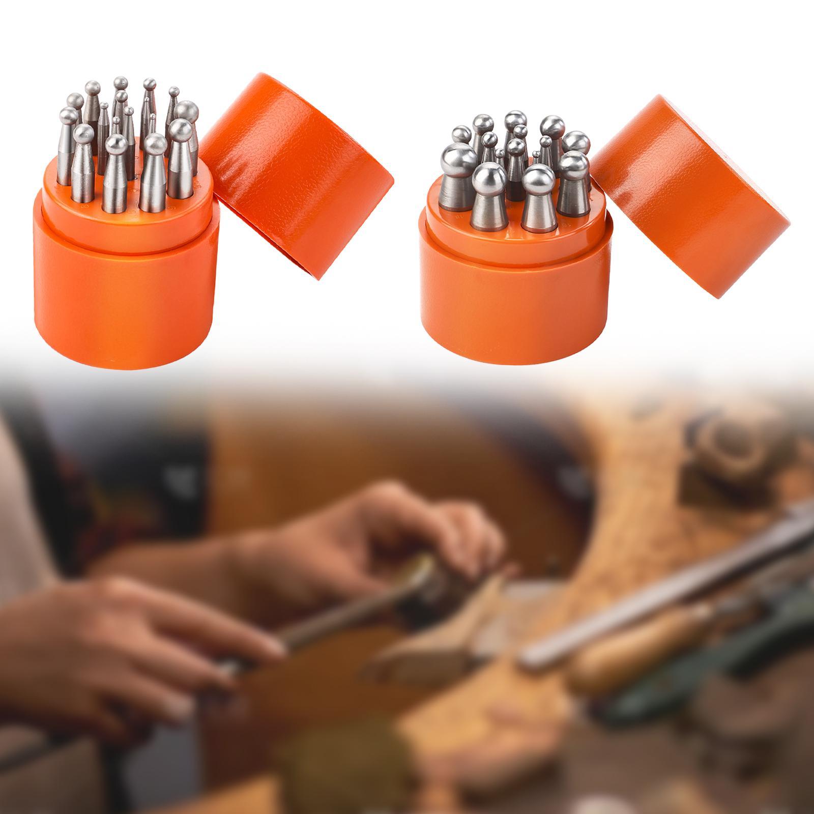 Strumenti per timbratura di gi - Dapping Block And Punch Set Jewelry Doming recensione e prezzo