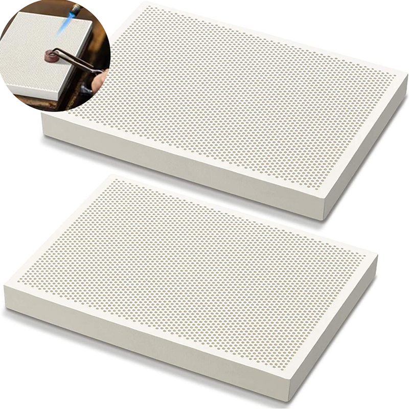 1 Pezzo Piastra in Ceramica Ro - Jewelry Soldering Board Ceramic Honeycomb recensione e prezzo